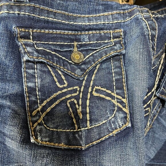 Kut From the Kloth So Low Medium Wash Straight Jeans Size 2 - Picture 4 of 10